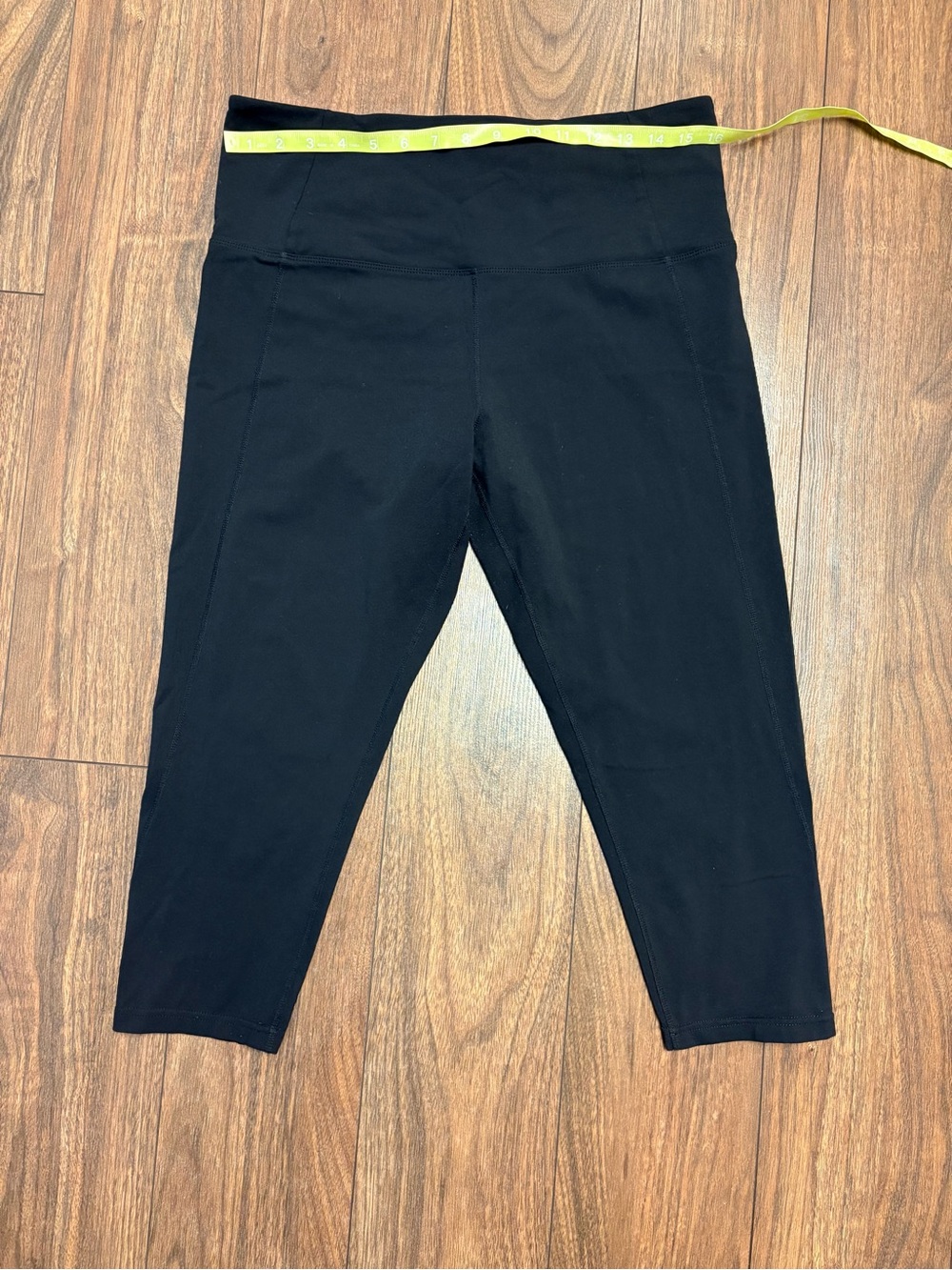 Tuff Athletics Black Capris